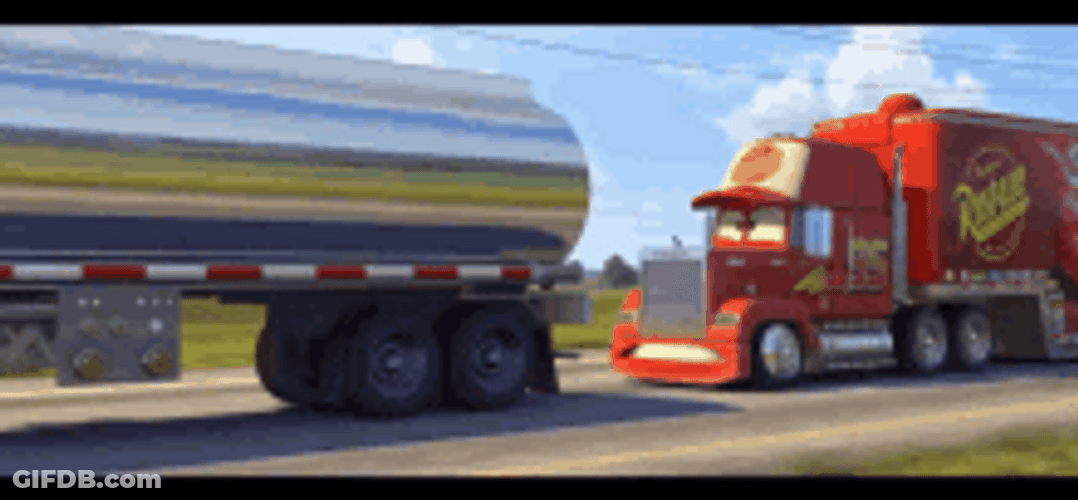 Disney Pixar Funny Car Movie GIF