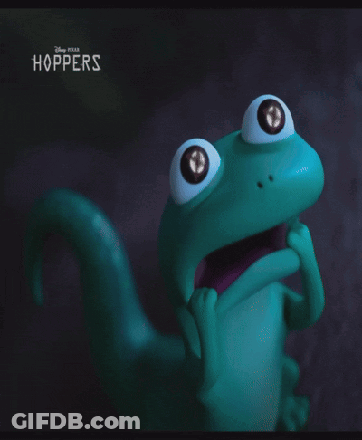 Disney Pixar Hopper Frog Poster GIF
