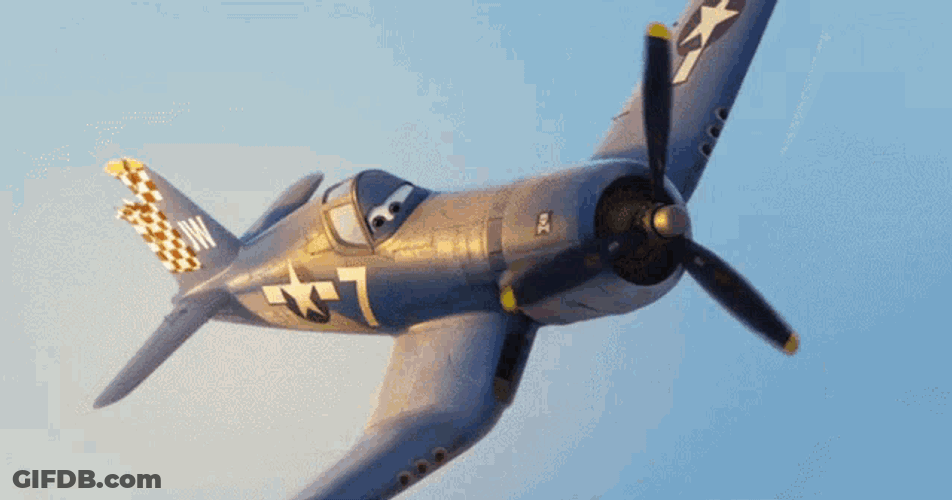 Disney Planes Skipper Riley GIF