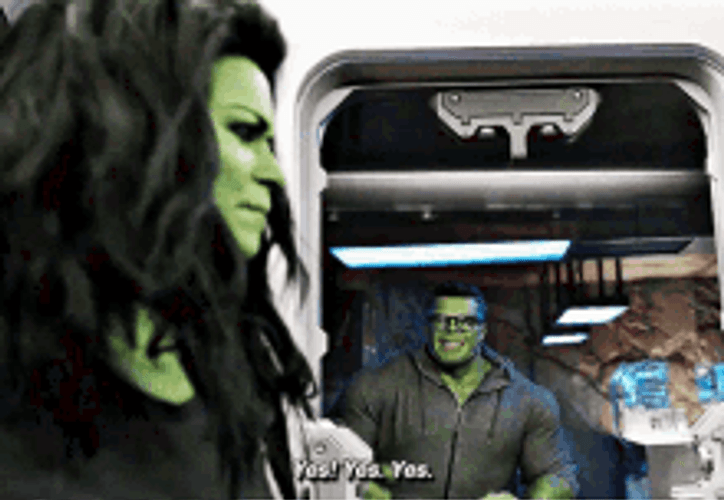 Disney Plus She Hulk Yes Yes Yes GIF