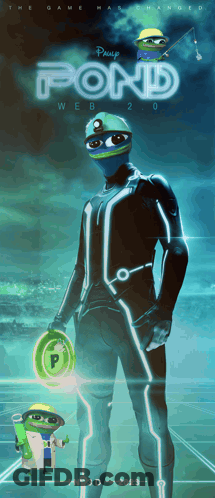 Disney Pond Web 2.0 Poster Man In Futuristic Suit GIF