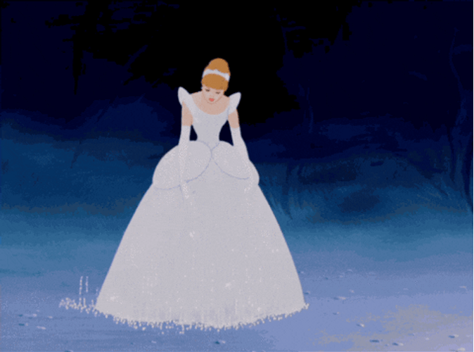 Disney Princess Cinderella Amazed GIF