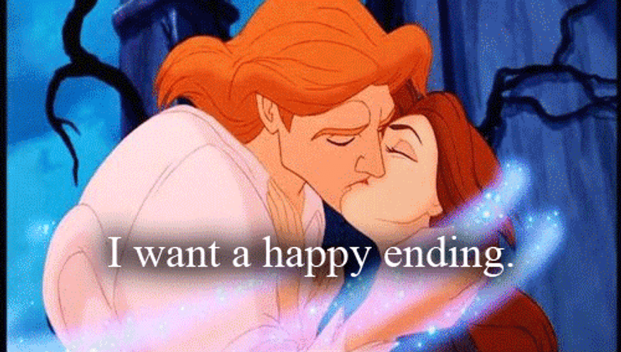 Disney Princess Happy Ending GIF