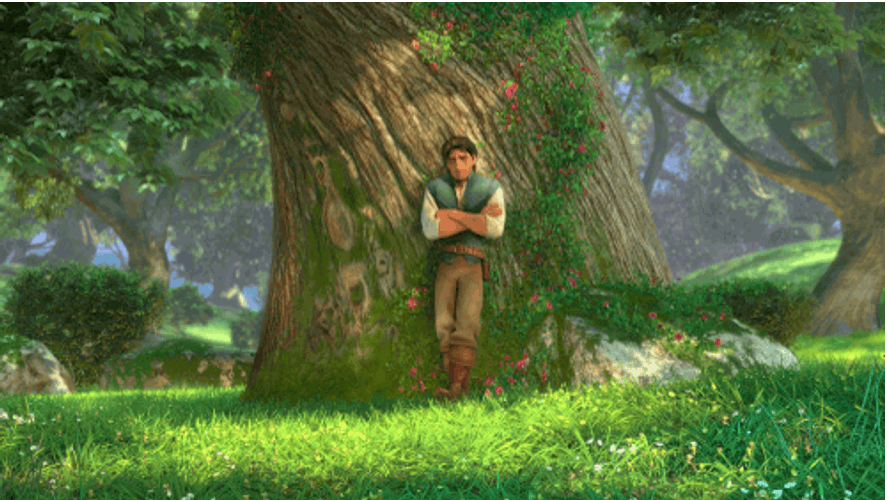 Disney Princess Rapunzel Spinning GIF