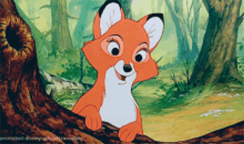 Disney Smiling Fox GIF