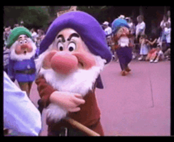 Disney Snow White Dwarf GIF