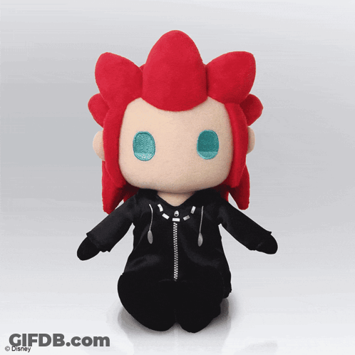 Disney Stuffed Toy Red Hair Blue Eyes GIF