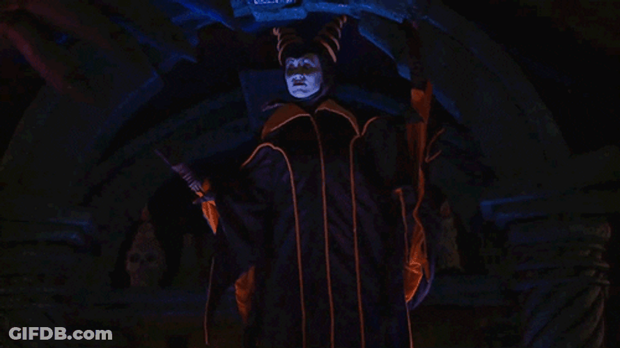 Disney World Maleficent On Stage GIF