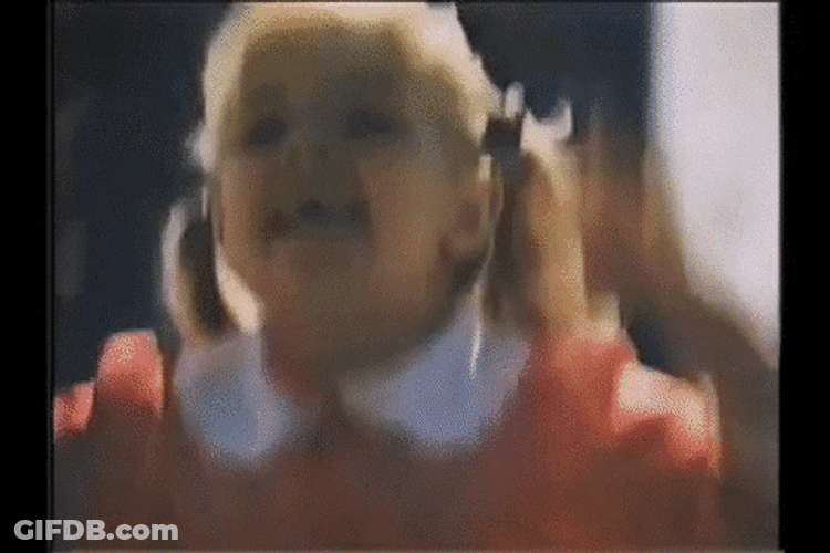 Disney World Vintage Kid Hugging Mickey Mouse GIF