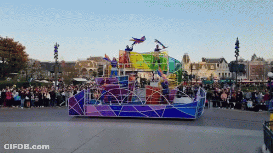 Disneyland Stage Shows GIF