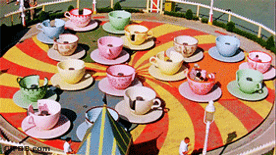 Disneyland Theme Park Rides GIF
