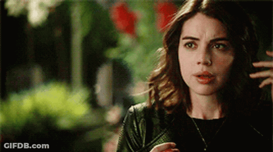 Disoriented Adelaide Kane Stroking Her Hair GIF