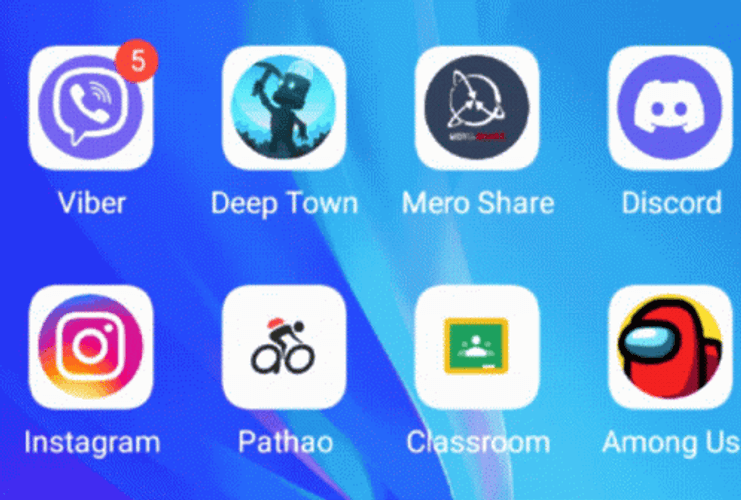 Displaying Instagram App GIF