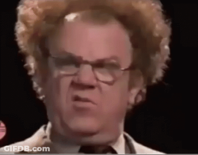 Displeased Steve Brule Face GIF
