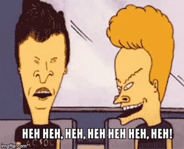 Distorted Cartoon Hehehe GIF