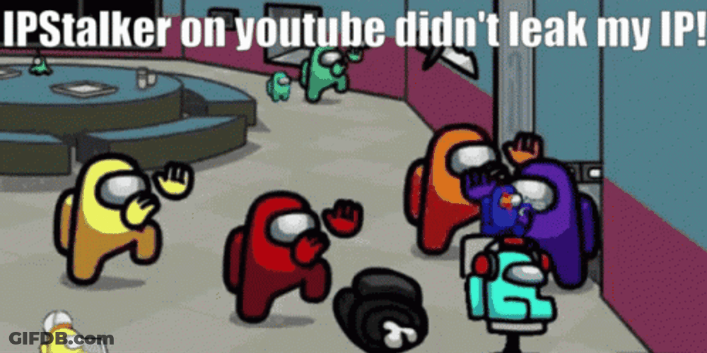 Distraction Dance Among Us Characters IP Stalker GIF