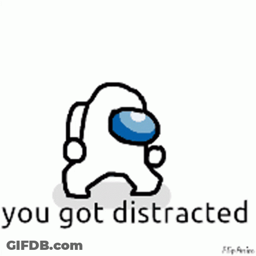 Distraction Dance Among Us White GIF