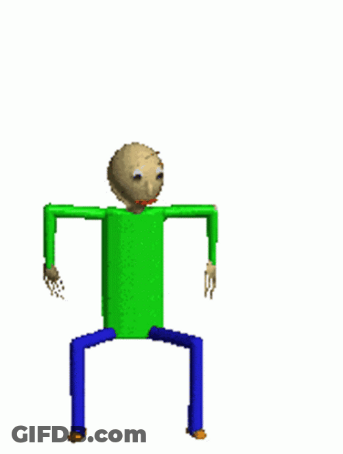 Distraction Dance Baldis Basics GIF