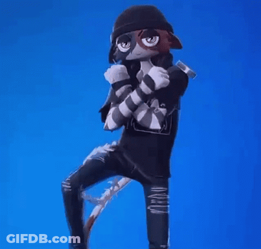 Distraction Dance Fortnite Meow Skulls GIF