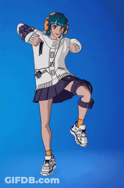 Distraction Dance Fortnite Yuki GIF