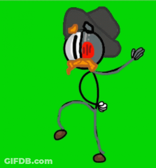 Distraction Dance Henry Stickmin With Half Doll Face GIF