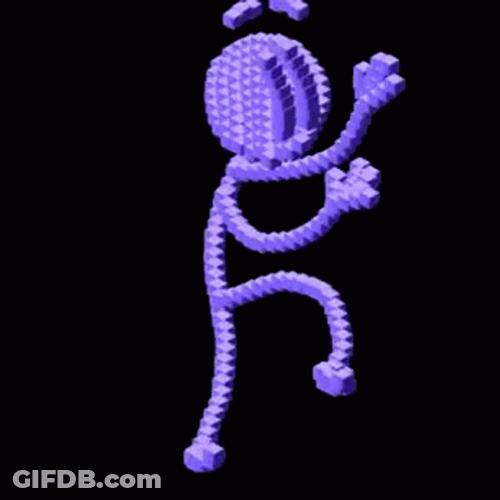Distraction Dance Purple Henry Stickmin GIF