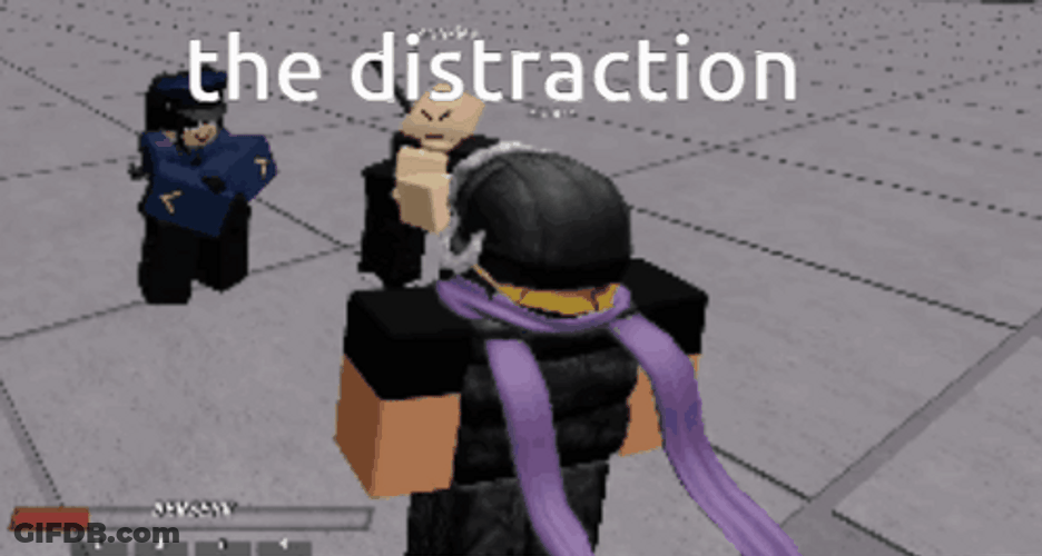 Distraction Dance Roblox Strongest Battlegrounds Characters GIF