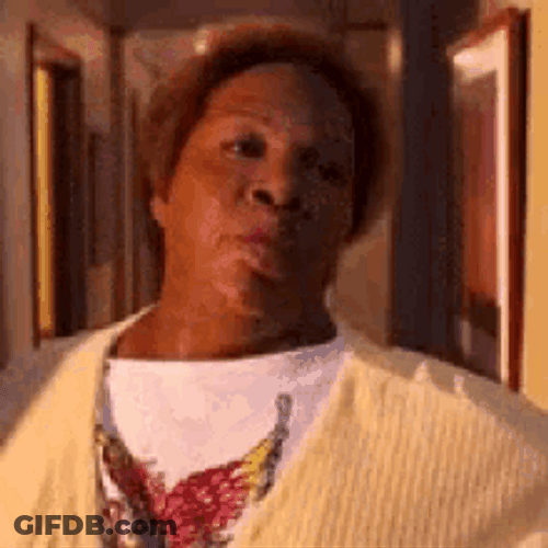 Distrustful Rasputia Head Moving GIF