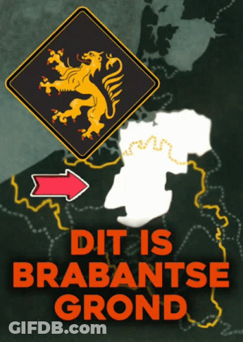 Dit Is Brabantse Grond Poster With Map GIF
