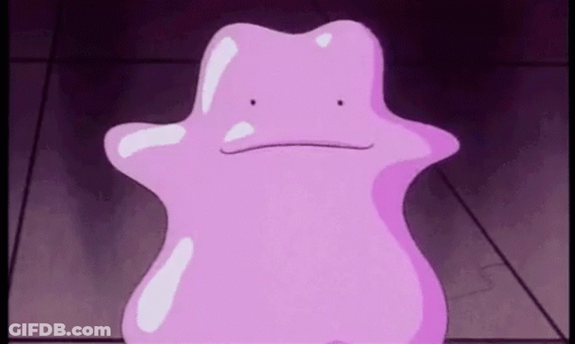 Ditto Copy Transform Pikachu Pokemon Series GIF