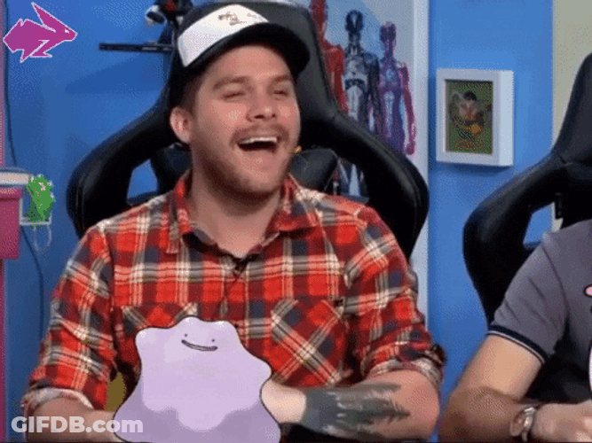 Ditto Sticker I Love Pokemon Gamer Quote GIF