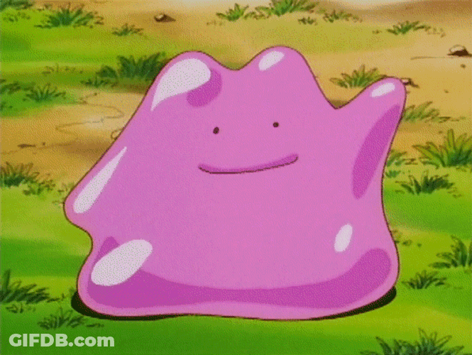 Ditto Transform Pikachu Pokemon Anime GIF