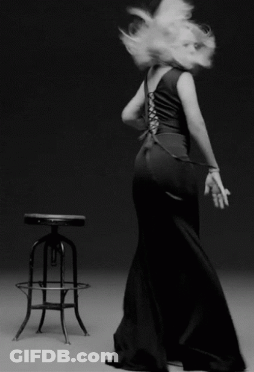 Diva Mariah Carey Black And White GIF