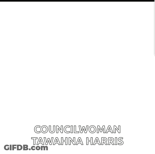 Diva 'S Incorporated Councilwoman Tawaina Harris Is Featured On The Poster GIF