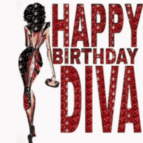 Diva Sexy Back Happy Birthday Queen GIF