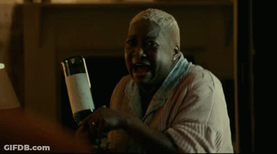 Diva Tyler Screaming As Halloween Kills GIF