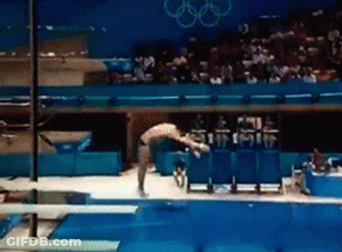 Diving Olympics Fails GIF