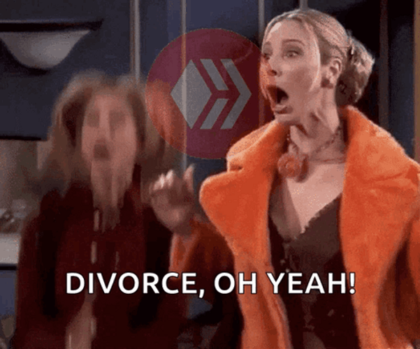 Divorce Oh Yeah Finally GIF