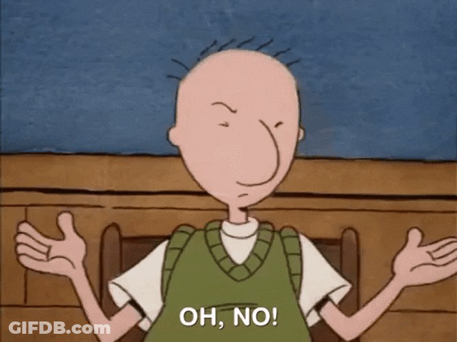 Dizzy Doug Funnie Oh No Anyway GIF