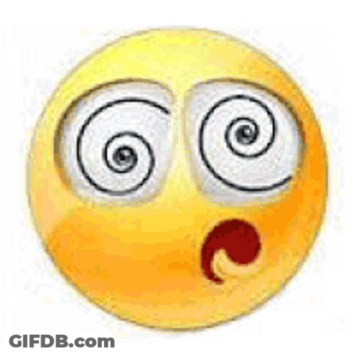 Dizzy Emoji Spin GIF