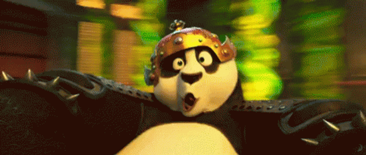 Dizzy Kung Fu Panda GIF
