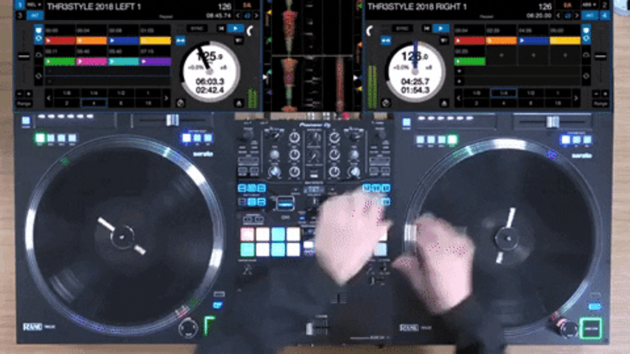 DJ Equipments Mixers And Turntables GIF
