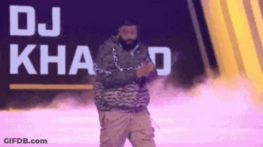 Dj Khaled Dancing Concert Performance GIF