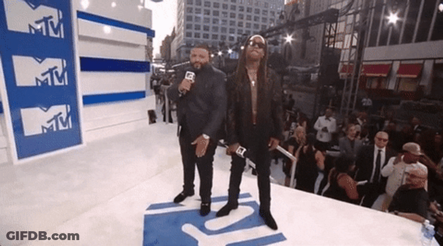 Dj Khaled Dancing Mtv Awards GIF