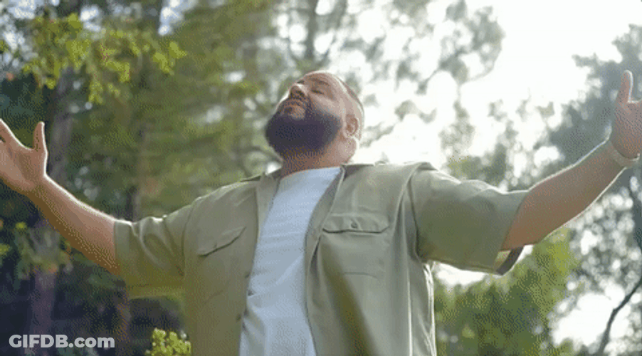 Dj Khaled Dancing Nature Meditation GIF