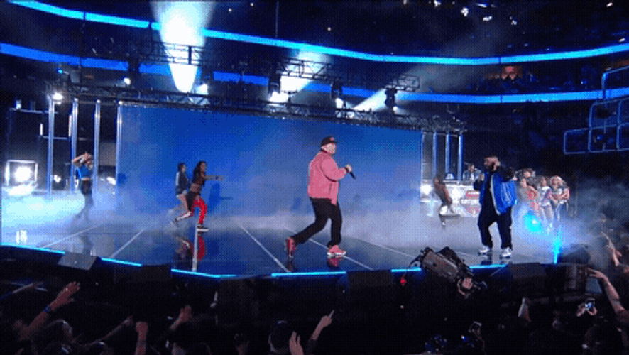Dj Khaled Dancing NBA All Star Launch GIF