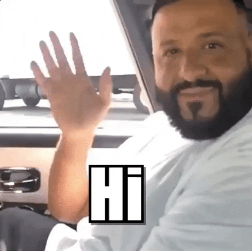 Dj Khaled Hi GIF