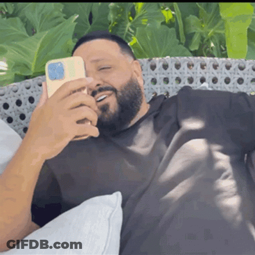 Dj Khaled Laughing GIF