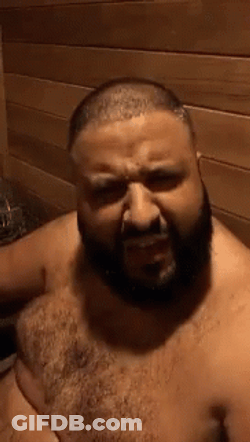 Dj Khaled No Shirt GIF