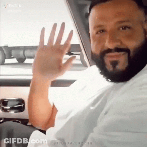 Dj Khaled Riding Plane GIF